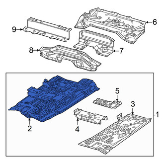 Alfa Romeo OE - Rear Floor Pan