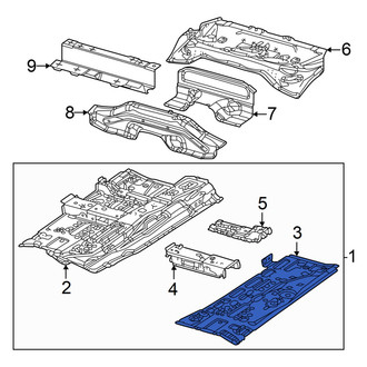 Alfa Romeo OE - Front Left Floor Pan