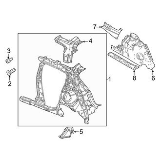 Alfa Romeo OE - Quarter Panel - Inner Components
