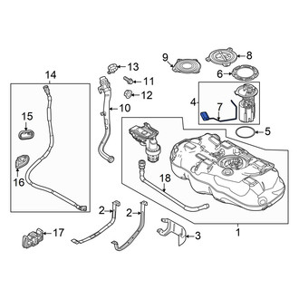Alfa Romeo OE - Fuel Sender and Hanger Assembly