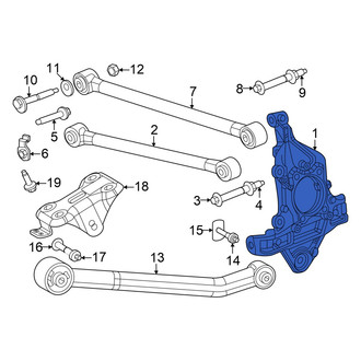 Alfa Romeo OE - Rear Left Suspension Knuckle