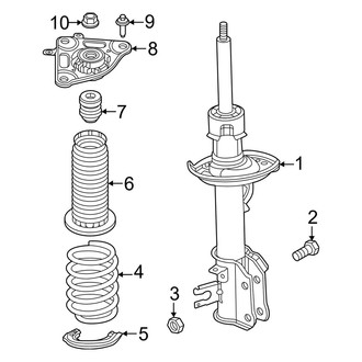 Alfa Romeo OE - Rear Suspension - Struts & Components