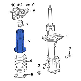 Alfa Romeo OE - Rear Suspension Strut Bellows