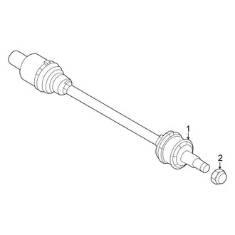 Alfa Romeo OE - Rear Suspension - Rear Axle (2.0L)
