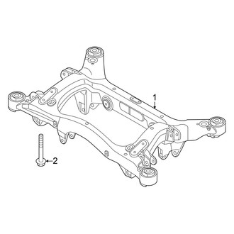 Alfa Romeo OE - Rear Suspension - Crossmembers & Components (2.0L)
