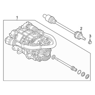 Alfa Romeo OE - Rear Suspension - Rear Axle