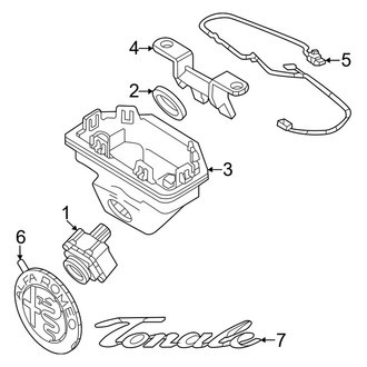 Alfa Romeo OE - Lift Gate - Exterior Trim