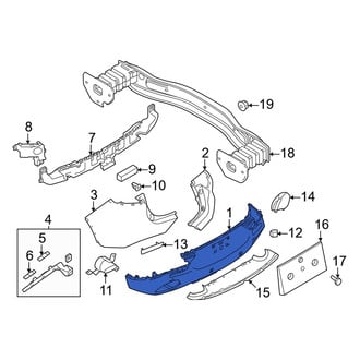 Alfa Romeo OE - Rear Right Bumper Cover