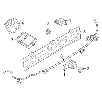 Alfa Romeo OE - Rear Bumper - Electrical Components