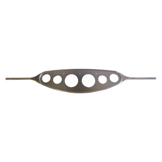All American Billet® - 6-Gauge Panel with Insert, Machined