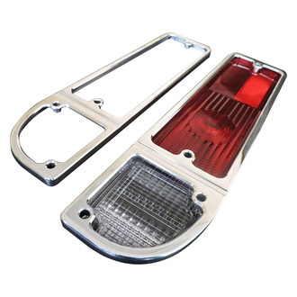 All American Billet® - Polished Billet Tail Light Bezels