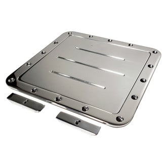 All American Billet® - Polished Billet Bed Floor Gas Door