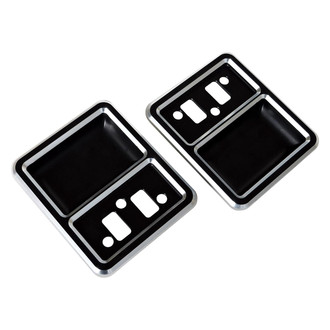 All American Billet® - Silverline Series Black Interior Door Cups