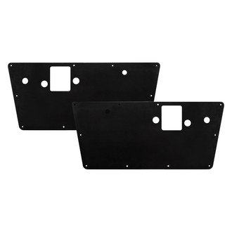 All American Billet® - Brush Machined Door Panels