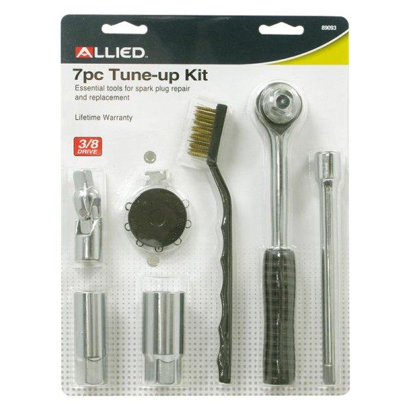 Allied Tools® - SAE Automotive Tune-Up Spark Plug Repair and Replacement Kit (7 Pieces)