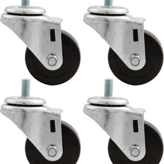 AllStar Performance® ALL10164 - 4-piece 3" Heavy-Duty Replacement Caster Set