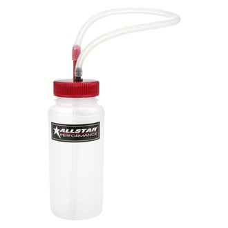 AllStar Performance® ALL11017 - 0.5 qt Brake Bleeder Bottle with Magnet and Check Valve