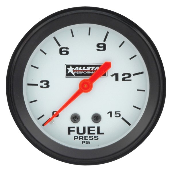 AllStar Performance® - 2-5/8" Fuel Pressure Gauge, 0-15 PSI