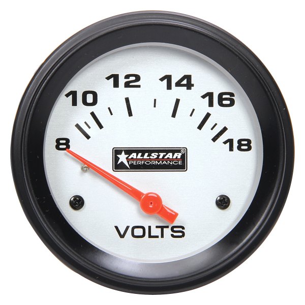 AllStar Performance® - 2-5/8" Voltmeter Gauge, 8-18 V