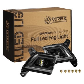 AlphaRex® - Driver and Passenger Side Dual Color Projector LED Fog Lights