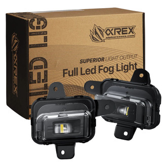 AlphaRex® - Driver and Passenger Side Dual Color Projector LED Fog Lights
