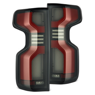 AlphaRex® - LUXX-Series Driver and Passenger Side Black Sequential LED Tail Lights