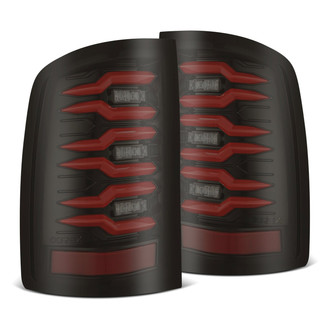 AlphaRex® - LUXX-Series Driver and Passenger Side Black Sequential LED Tail Lights
