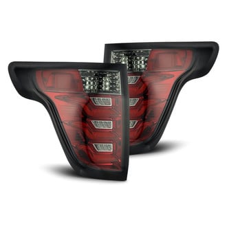 AlphaRex® - PRO-Series Driver and Passenger Side Black/Smoke LED Tail Lights