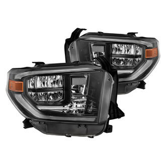 AlphaRex® - Driver and Passenger Side Alpha-Black Sequential DRL Bar LED Headlights