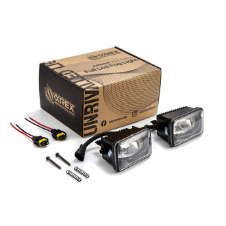 AlphaRex® - Driver and Passenger Side Dual Color Projector LED Fog Lights