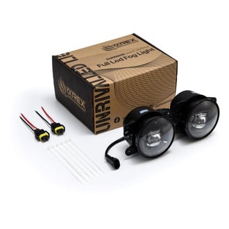 AlphaRex® - Driver and Passenger Side Dual Color Projector LED Fog Lights
