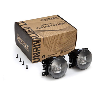 AlphaRex® - Driver and Passenger Side Dual Color Projector LED Fog Lights
