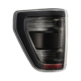 AlphaRex® - LUXX-Series Driver and Passenger Side Black Sequential Fiber Optic LED Tail Lights