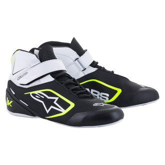 Alpinestars® - 2022 Tech-1 K V2 Black/White/Yellow 13 Shoes