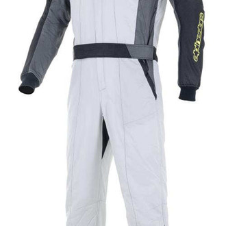 Alpinestars® - Atom SFI Silver/Anthracite/Fluo Yellow 60 Bootcut Suit