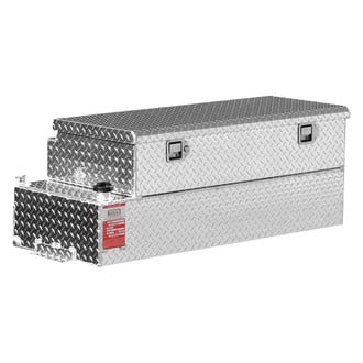 Aluminum Tank Industries® - Combo Auxiliary Diesel Transfer Tank with Install Kit
