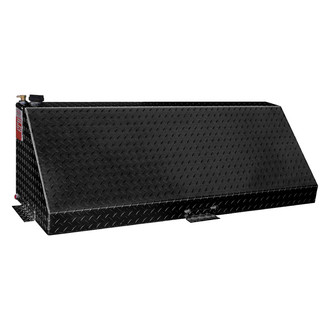 Aluminum Tank Industries® - Auxiliary Wedge Diesel Tank with Install Kit