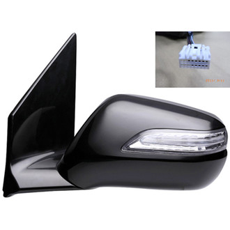 Alzare® - Driver Side Power View Mirror (Heated, Foldaway) (Standard Line)
