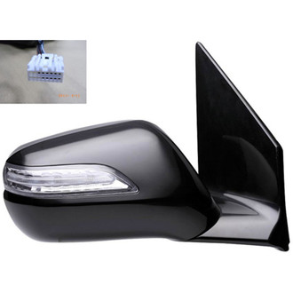 Alzare® - Passenger Side Power View Mirror (Heated, Foldaway) (Standard Line)