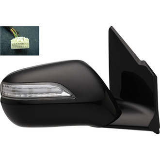 Alzare® - Passenger Side Power View Mirror (Heated, Foldaway) (Standard Line)