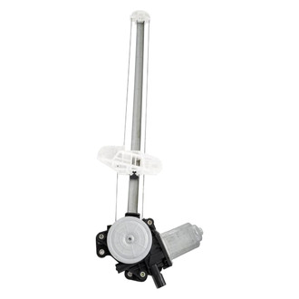 Alzare® - Rear Passenger Side Power Window Regulator and Motor Assembly