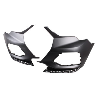 Alzare® - Front Driver Side Bumper Cover (CAPA Certified)
