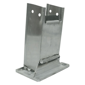 Alzare® - Front Driver Side Bumper Bracket (CAPA Certified)