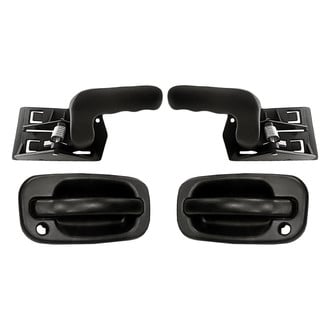 Alzare® - 4-Piece (Front Driver and Passenger Side Exterior Door Handle, Front Driver and Passenger Side Interior Door Handle Lever) (Standard Line)