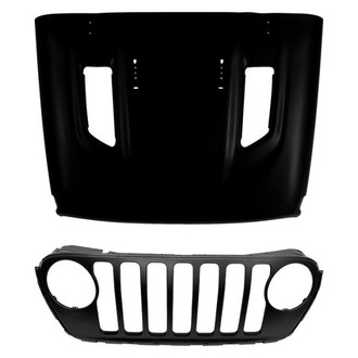 Alzare® - 2-Piece (Hood Panel, Grille) (Standard Line)
