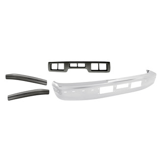 Alzare® - 4-Piece (Front Bumper, Front Center Driver Side Passenger Side Bumper Impact Strip) (Standard Line)