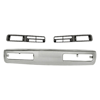 Alzare® - 3-Piece (Front Bumper, Front Inner and Outer Fog Light Bezel) (Standard Line)