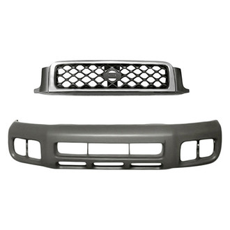 Alzare® - 2-Piece (Front Bumper Cover, Grille) (Standard Line)