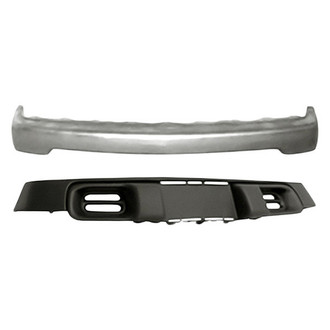 Alzare® - 2-Piece (Front Bumper Face Bar, Front Bumper Air Deflector) (Standard Line)