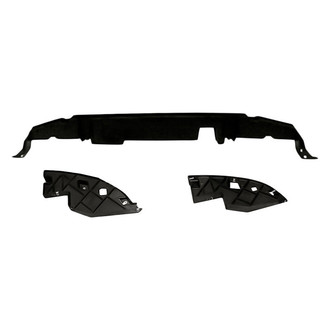 Alzare® - 3-Piece (Front Lower Bumper Cover Support Bracket, Front Inner and Outer Bumper Filler) (Standard Line)